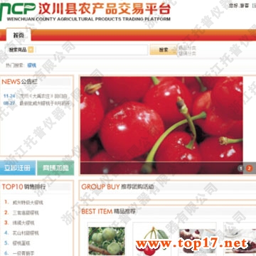 托普農(nóng)產(chǎn)品電子商務(wù)系統(tǒng)