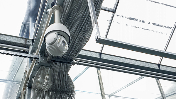 托普云農(nóng)全自動(dòng)托管式溫室大棚正式落成