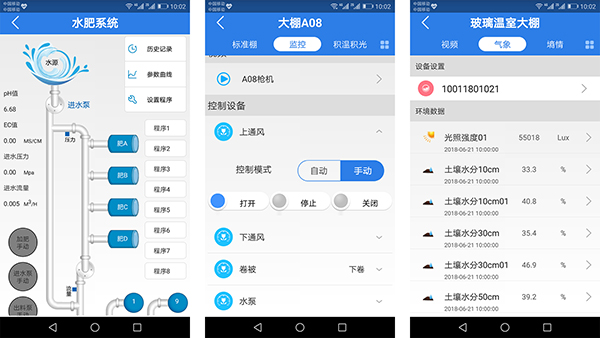 托普云農(nóng)全自動(dòng)托管式溫室大棚正式落成